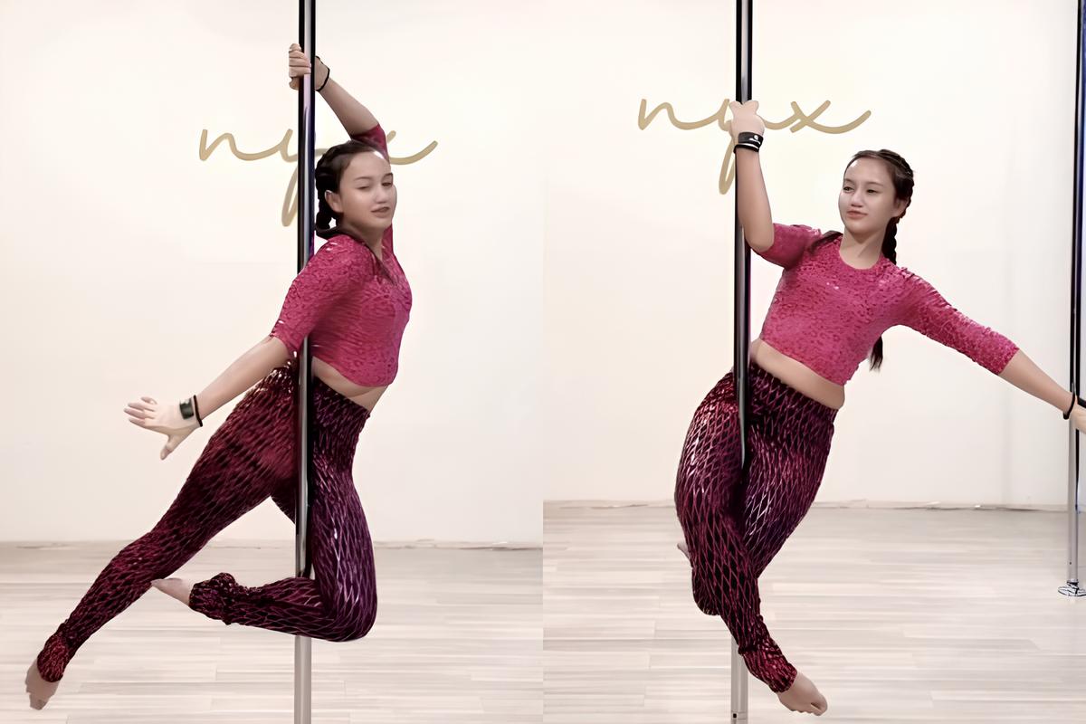 Potret Nanda Arsyinta Yang Semakin Lentur Saat Pole Dance