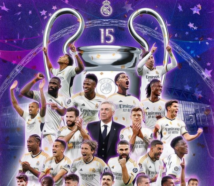 Club Real Madrid 15 Gelar Juara Liga Champions