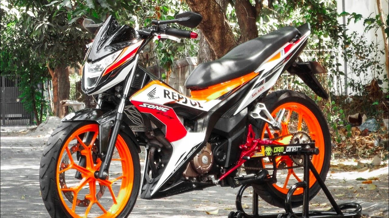 Motor Sonic Memiliki Desain Sporty Dan Aerodinamis