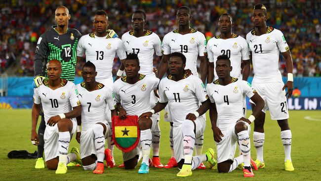 Tim Nasional Ghana Julukan Black Stars Ciptakan Pemain Hebat