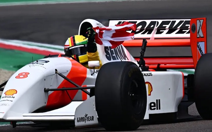 McLaren MP4 Ayrton Senna Kembali Di Geber Pada F1 Imola 2024