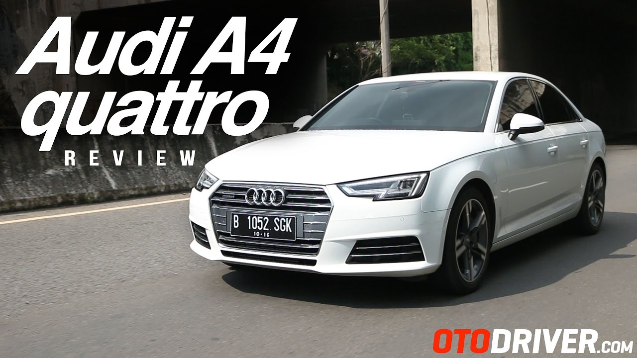 Audi A4 Sedan Miliki Kenyamanan Tingkat Tinggi Saat Berkendara