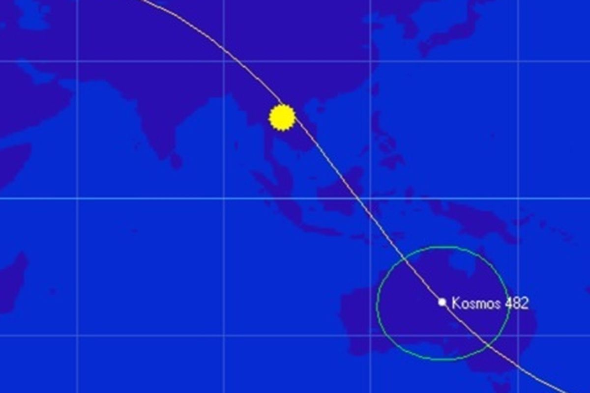 Misteri Kosmos 482: Sampah Antariksa Mengintai Indonesia!