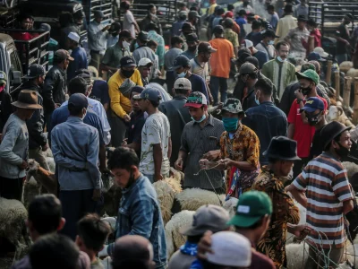 Menjelang Idul Adha, Penjual Kubran Ramai Pembeli