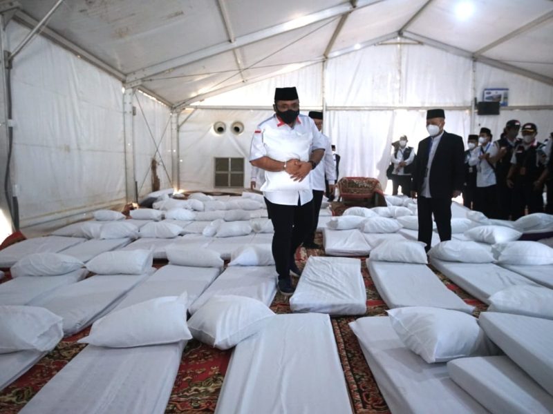 Fasilitas Tenda Haji Arafah Di Periksa Lewat Sidak