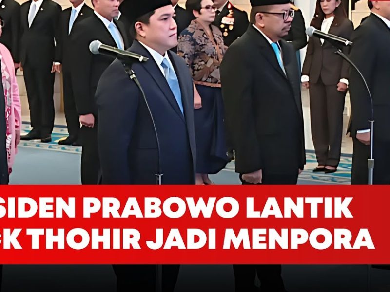 Resmi Di Lantik