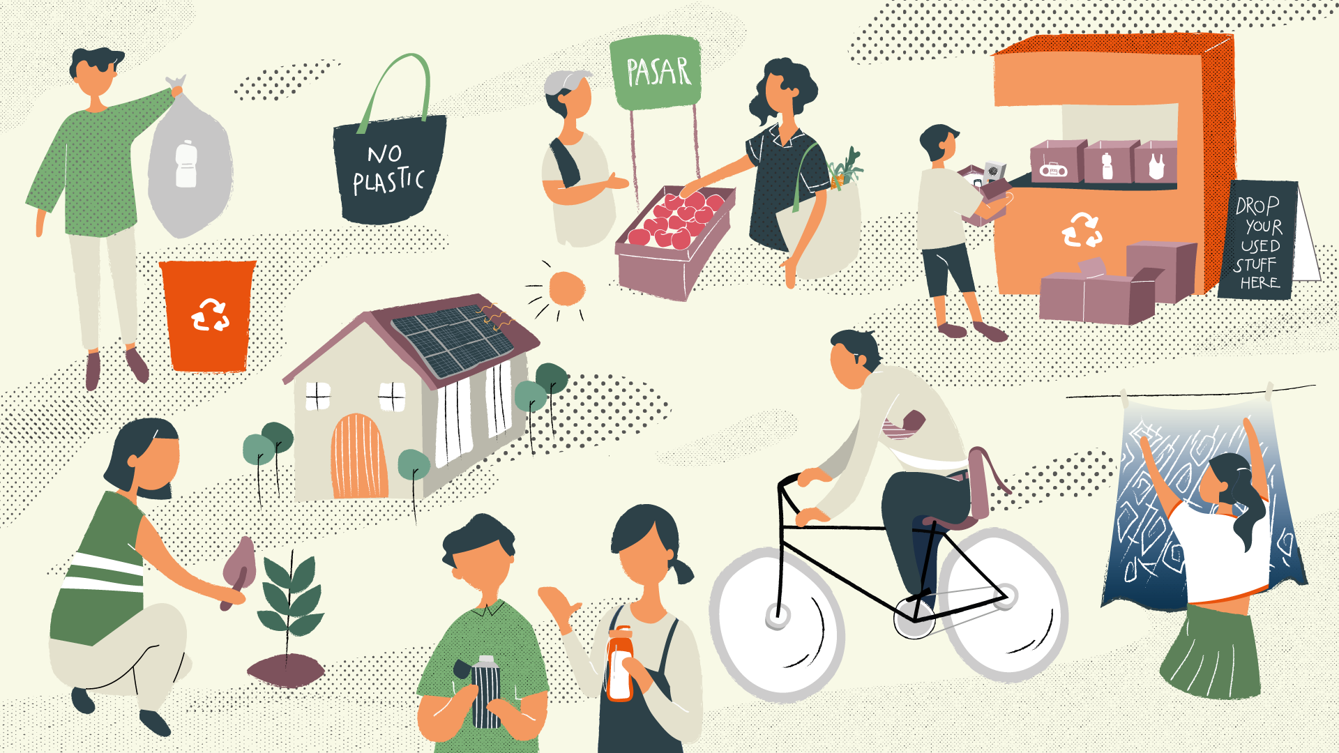 Menerapkan Gaya Hidup