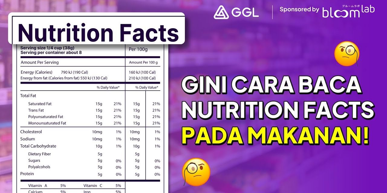 Inovasi Label Gizi Digital Sebagai Transformasi Informasi Pangan