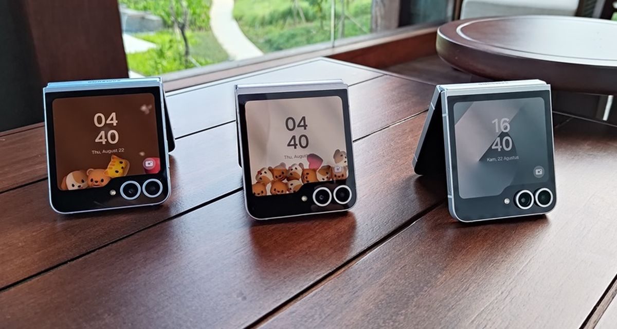 Samsung Z Flip 7 Smartphone Lipat Masa Kini Teknologi Tinggi