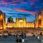 Registan Square Jejak Sejarah Di Pusat Samarkand Yang Megah