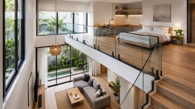 Model Rumah Mezzanine