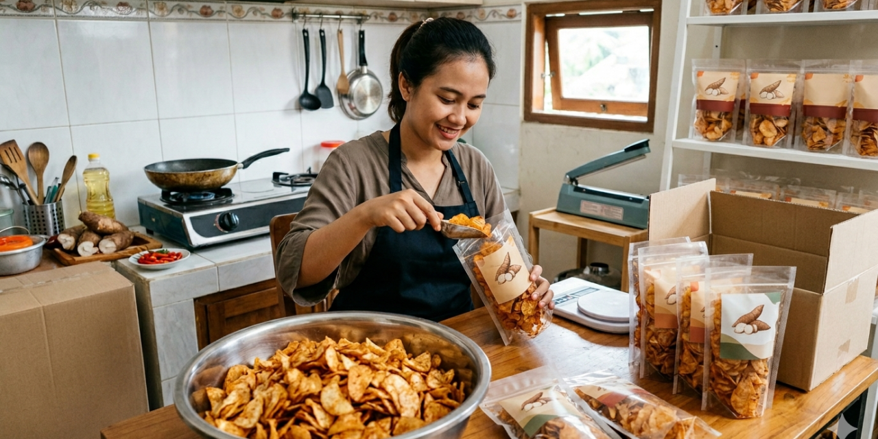 Potensi Bisnis Keripik Singkong Di Indonesia